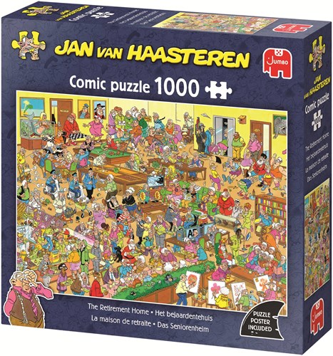 Jumbo Puzzle Jan van Haasteren The Retirement Home 1000 Teile-2