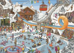 Jumbo Puzzle Jan van Haasteren Winterspiele 1000 Teile Cartoon