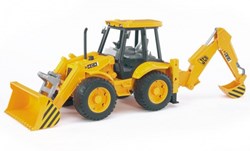 Bruder JCB Bagger Baustellenfahrzeug gelb Kunststoff 1:16