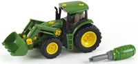 Klein John Deere Spielzeugtraktor Bausatz mit Frontlader - Maßstab 1:24
