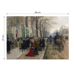 D-Toys Kunst Puzzle Jean Béraud 1000 Teile Geschichte Jigsaw