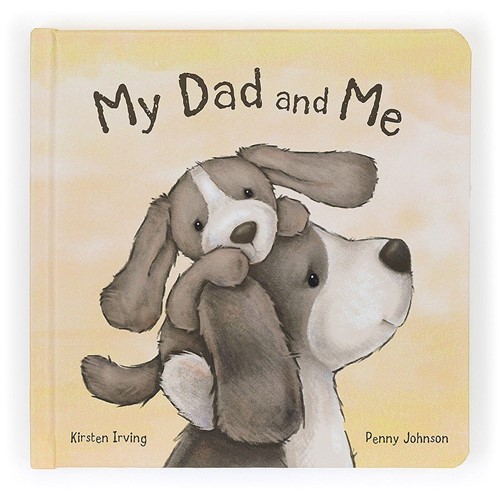 Jellycat Kuscheltier Caramel Le Toutou Timide Et Son Papa Livre (Mein Papa und ich)