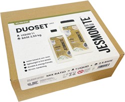 Jesmonite AC100 Duoset 1L Flüssigkeit und 2,5Kg Basis - Kreatives Gießen