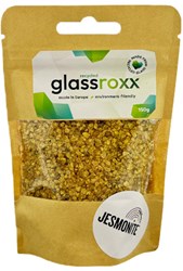 Jesmonite GlassRoxx Gold Granulat 150g - nachhaltiges Bastelmaterial
