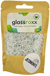 Jesmonite Glasgranulat GlassRoxx Small matt weiß 150g kreativ