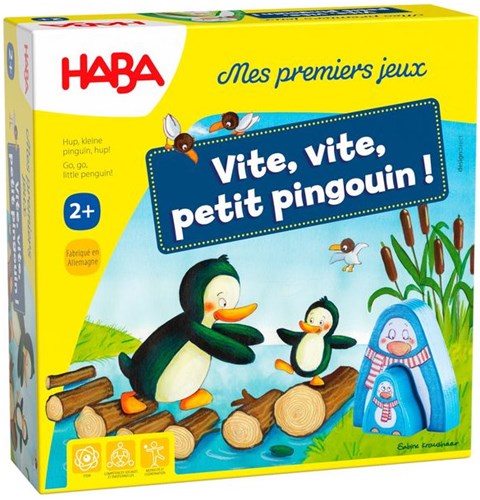 Haba Lernspiel Mes premiers jeux Vite, vite, petit pingouin für Kinder