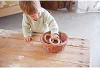 Grapat Holzspielringe natur - 3 Stück - pädagogisches Spielzeug-2