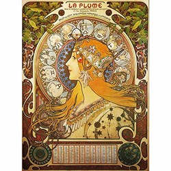 D-Toys Alphonse Mucha: Sternzeichen - 1000 Teile