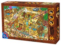 D-Toys Cartoon Collection: Pyramiden in Ägypten - 1000 Teile-2