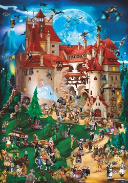 D-Toys Cartoon Collection: Vampir Party - 1000 Teile