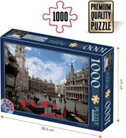 Roovi Belgien: Grand Place, Brüssel - 1000 Teile-2