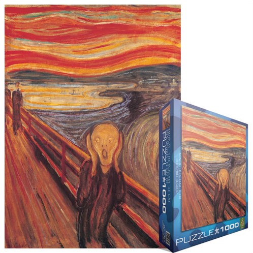Eurographics Der Schrei – Edvard Munch (1000)-2