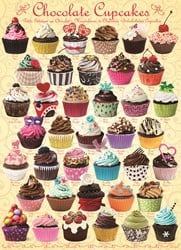 Eurographics puzzle Shokoladen Cupcakes - 1000 Teile