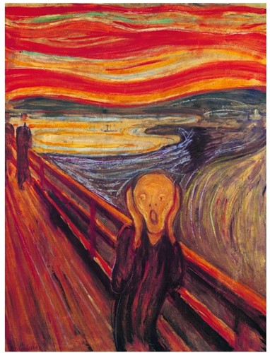 Eurographics Der Schrei – Edvard Munch (1000)
