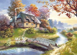 Castorland Puzzle Cottage - 1500 Teile - Landschaft Natur