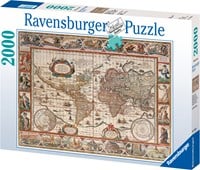 Ravensburger Antike Weltkarte - 2000 Teile-2