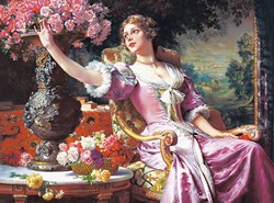 Castorland Puzzle Czachorski - Dame im Purpurkleid - 3000 Teile