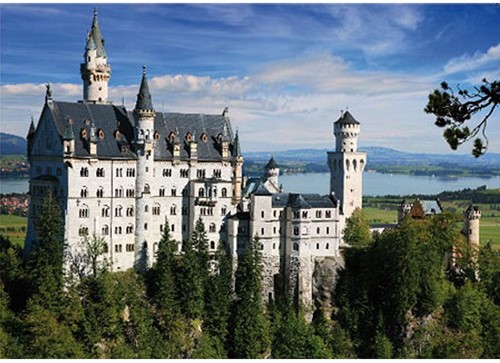 D-Toys Deutschland: Schloss Neuschwanstein - 500 Teile