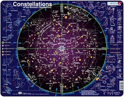 Larsen Puzzle Sternbilder nördliche Hemisphäre - Lernspielzeug - 70 Teile