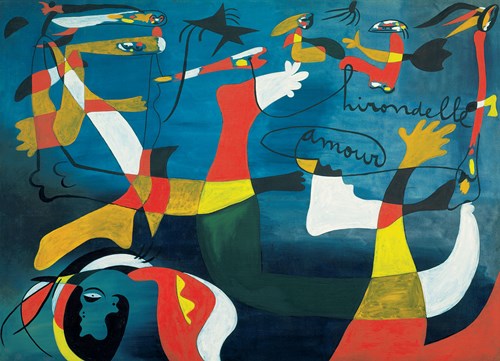 Eurographics puzzle Joan Miro - Hirondelle Amour - 1000 Teile