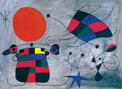 Eurographics puzzle Joan Miro - Le Sourire aux Ailes Flamboyantes - 1000 Teile