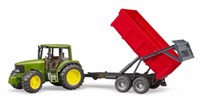Bruder John Deere 6920 Traktor Spielzeug mit Kippanhänger-2