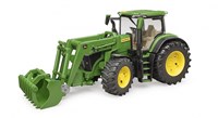 Bruder John Deere Traktor 7R 350 mit Frontlader Spielzeug Bauernhof