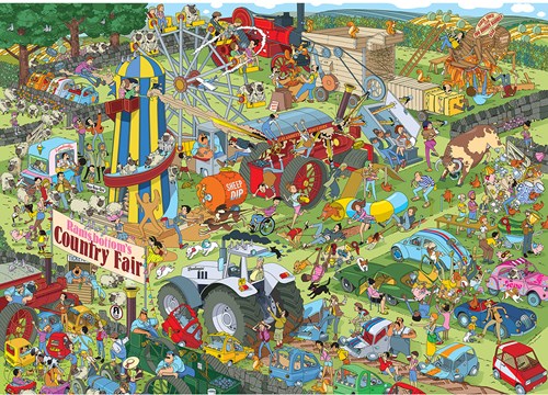 Gibsons Jokesaws: Land Show Chaos - 1000 Teile-2