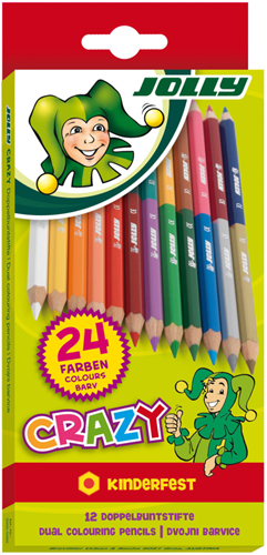 Jolly Jolly Crazy Buntstifte 24 Farben