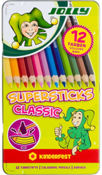 Jolly Jolly Supersticks Classic Buntstifte 12 Stück