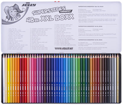 Jolly Jolly Supersticks Classic Buntstifte XXL Boxx 48 Stück