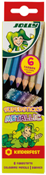 Jolly Jolly Supersticks Metallic 6 Stück