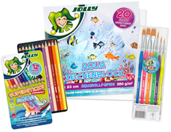 Jolly Jolly Vrolijke Aquarel Tekenset