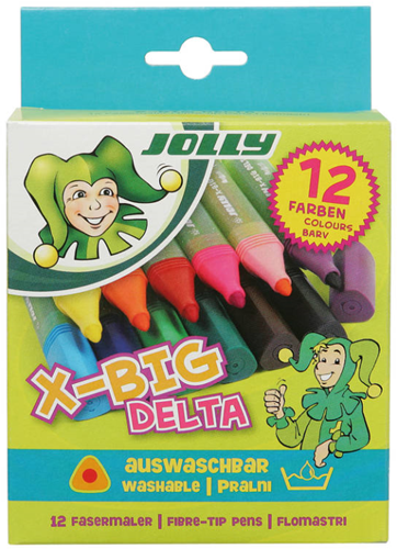 Jolly Jolly X-Big Delta Marker 12 Stück