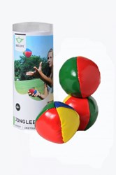 Longfield Games Jonglierbälle groß 2,5 Zoll buntes Spielzeug