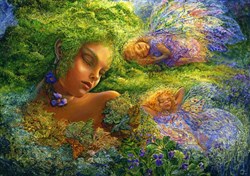 Grafika Puzzle Josephine Wall - Moss Maiden - 1500 Teile Fantasy