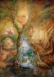 Grafika Josephine Wall - Willow World - 2000 Teile