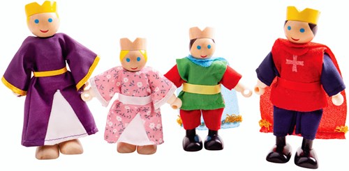 Bigjigs Königliche Familie Puppen