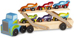 Melissa & Doug Mega-Rennwagenlaster