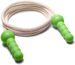 Green Toys Springseil - recyceltes Plastik grün verstellbar