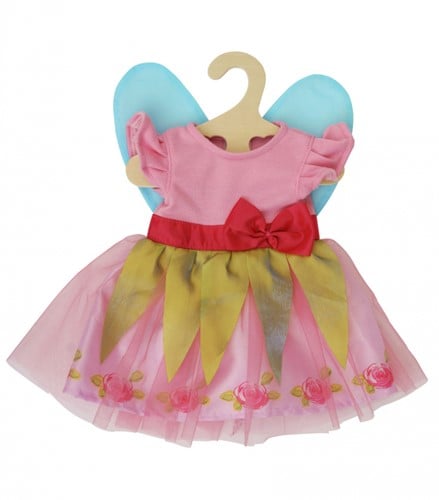Heless Puppenkleid Prinzessin Lillifee mit Schleife und Flügeln 28-35 cm