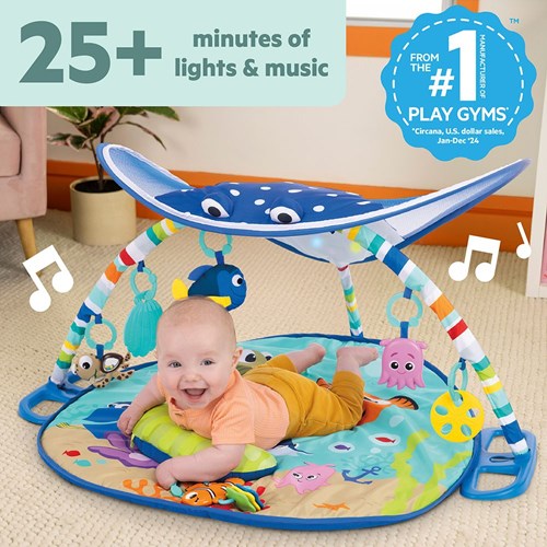 Bright Starts Spieldecke Finding Nemo Ocean mit Musik und Licht-2
