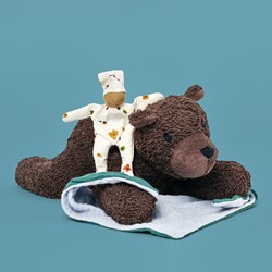 Käthe Kruse BENJI Bear lying