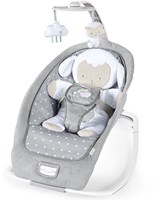 Ingenuity Babywippe Rocking Seat Cuddle Lamb grau Plüsch Musik-2