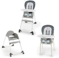 Ingenuity Hochstuhl 3-in-1 Trio Kinderstuhl grau Baby Kleinkindstuhl