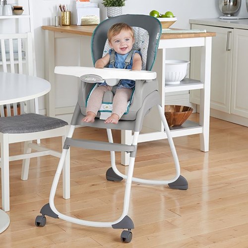 Ingenuity Hochstuhl 3-in-1 Trio Kinderstuhl grau Baby Kleinkindstuhl-2