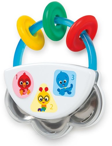 Baby Einstein Musikspielzeug Tamburin und Rassel für Babys - bunt und BPA-frei-2
