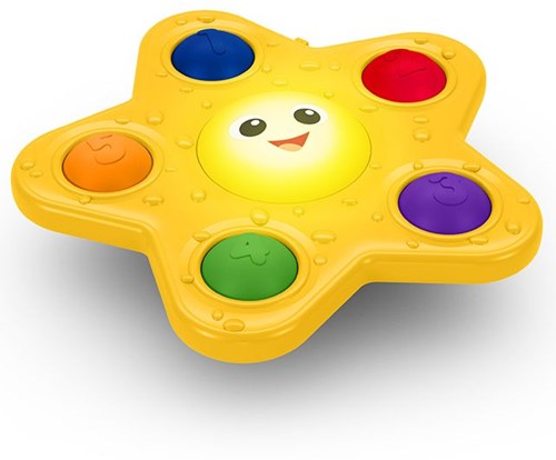 Baby Einstein Spielzeug Pop & Glow Starfish Saugnapf Spielzeug