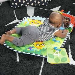 Baby Einstein Spielmatte Baby - Discovery Garden Tummy Time Mat & Mirror