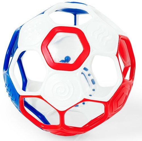 Oball Baby Rassel Fußball Grippin Goals - buntes und flexibles Spielzeug-2